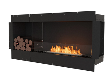 FLEX 60SS BXL - Bioethanol glass and steel Fireplace insert by EcoSmart Fire - view 2